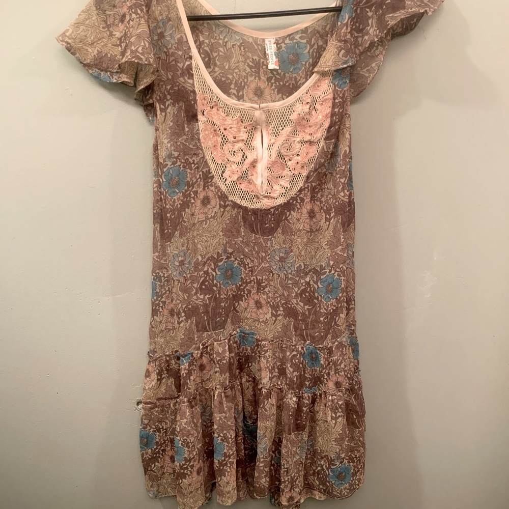 Free people floral dress size small